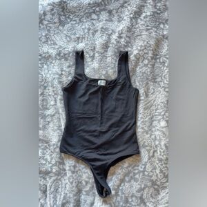 Francesca's Collections Black Bodysuit